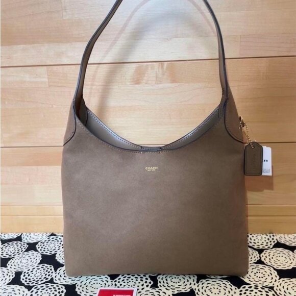 Coach Bklyn Shldr Bag 28 B4/D-STONE Symbolized